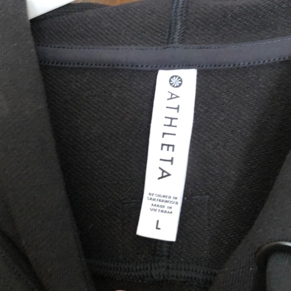 Host Pick !! Athleta black recover hoodie. NWTs - Picture 9 of 14